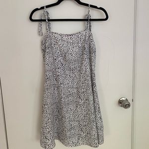 Black and white dress